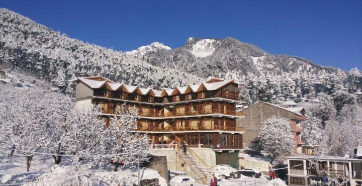 Snow Peak Retreat Hotel Manāli Esterno foto